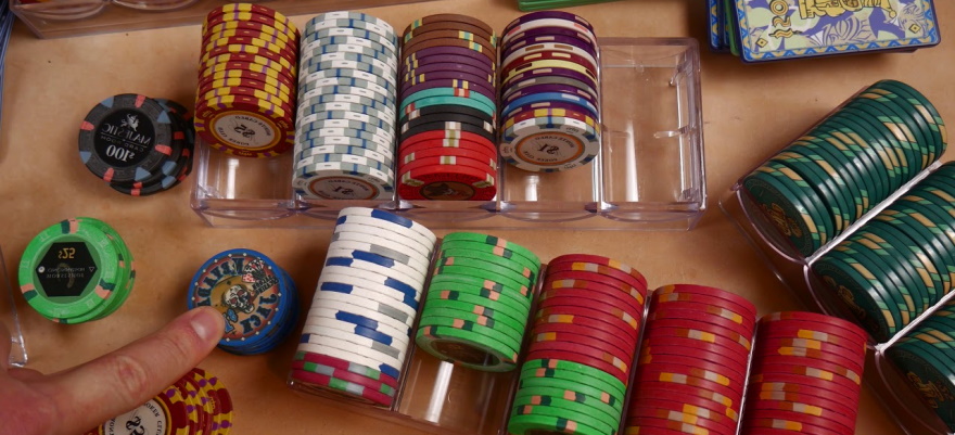 types of poker chips